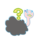ダチョウのきーたん！2（個別スタンプ：8）