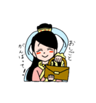 鬼子母ちゃん＆ピンちゃん（個別スタンプ：1）
