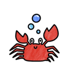 にこにこ海の仲間たち（個別スタンプ：5）