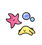 にこにこ海の仲間たち（個別スタンプ：7）
