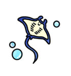 にこにこ海の仲間たち（個別スタンプ：16）