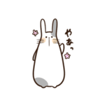 のんびりぶちうさスタンプ（個別スタンプ：1）
