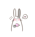 のんびりぶちうさスタンプ（個別スタンプ：11）