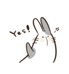 のんびりぶちうさスタンプ（個別スタンプ：16）