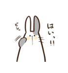 のんびりぶちうさスタンプ（個別スタンプ：28）