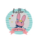 名前はUSAmikoです。（個別スタンプ：1）