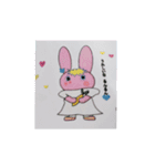 名前はUSAmikoです。（個別スタンプ：4）