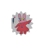 名前はUSAmikoです。（個別スタンプ：5）