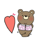 ぽっちゃりクマゴロウ（個別スタンプ：38）