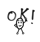 ゆでたまのよく使う言葉 日常編（個別スタンプ：1）