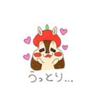 ぽむりすのカメラスタンプ。（個別スタンプ：8）