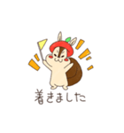 ぽむりすのカメラスタンプ。（個別スタンプ：10）