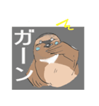 変わったすずめ（個別スタンプ：19）