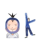 うっちゃんの妹（個別スタンプ：1）