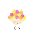 おにたくん 水彩（個別スタンプ：6）
