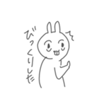 寝不足なうさぎさん（個別スタンプ：8）