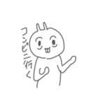 寝不足なうさぎさん（個別スタンプ：14）