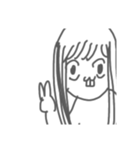 寝不足なうさぎさん（個別スタンプ：16）