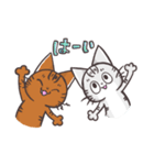 ティオとねこたち。（個別スタンプ：36）