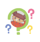 妙に明るいみーみん（個別スタンプ：1）