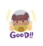 妙に明るいみーみん（個別スタンプ：5）
