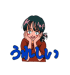 にぎやかなおにいさんおねえさんのスタンプ（個別スタンプ：1）
