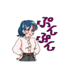 にぎやかなおにいさんおねえさんのスタンプ（個別スタンプ：10）