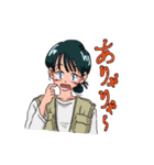 にぎやかなおにいさんおねえさんのスタンプ（個別スタンプ：22）