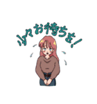 にぎやかなおにいさんおねえさんのスタンプ（個別スタンプ：35）
