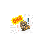 小島 渾身作だー！（個別スタンプ：8）