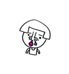 キモおかっぱユー（個別スタンプ：3）