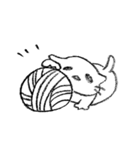 ねむねむ子猫のスタンプ（個別スタンプ：11）