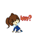 ユミ＆ゲッコ（個別スタンプ：7）