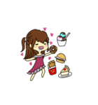 ユミ＆ゲッコ（個別スタンプ：15）