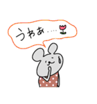 ドット好きマウス（個別スタンプ：22）