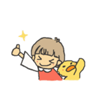 のっさんとがーこ（個別スタンプ：8）