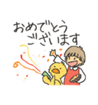 のっさんとがーこ（個別スタンプ：16）