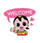 小さなチマチョゴリダンサー（個別スタンプ：1）