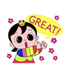 小さなチマチョゴリダンサー（個別スタンプ：2）