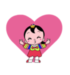 小さなチマチョゴリダンサー（個別スタンプ：5）
