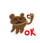 くまの日常daily life of Kuma（個別スタンプ：7）