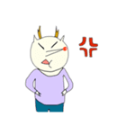 トナカイ集合スリー（個別スタンプ：7）