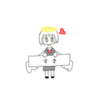 ゆる〜い天使ちゃん（個別スタンプ：11）
