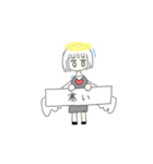 ゆる〜い天使ちゃん（個別スタンプ：14）