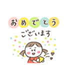 ほっこり♪女の子スタンプ（個別スタンプ：31）