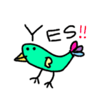 ミュア親子の落書き（個別スタンプ：4）