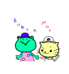 ミュア親子の落書き（個別スタンプ：30）
