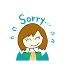 かわいらしい 社長さん（個別スタンプ：24）
