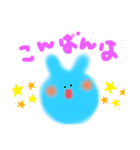 うさぴょんあいさつ❤（個別スタンプ：3）
