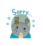 うさみーこの友達うさみん（個別スタンプ：4）